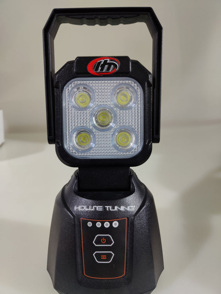 HT HOUSE TUNING Rechargeable Searchlight Flashlight Handheld Spotlight 9000 Lumen 8000mAh